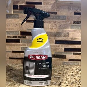 NEW Weiman Granite Stainless Steel Cleaner & Polish Spray